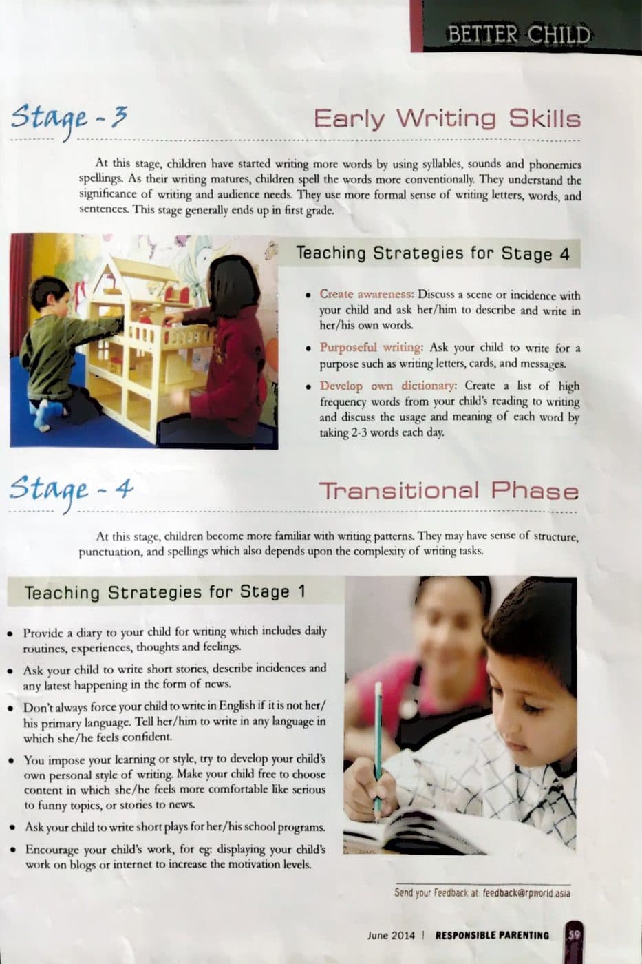 Inculcating Writing Skills in Child — Better Child — page 3